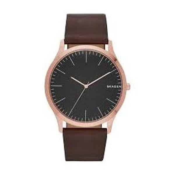 Skagen Jorn Brown Leather Men Watch SKW6330