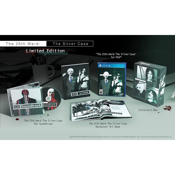 Sony Ps4 The 25th Ward The Silver Case Limited Edition