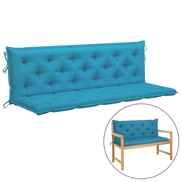 Vidaxl Cushion For Swing Chair Light Blue 180 Cm Fabric