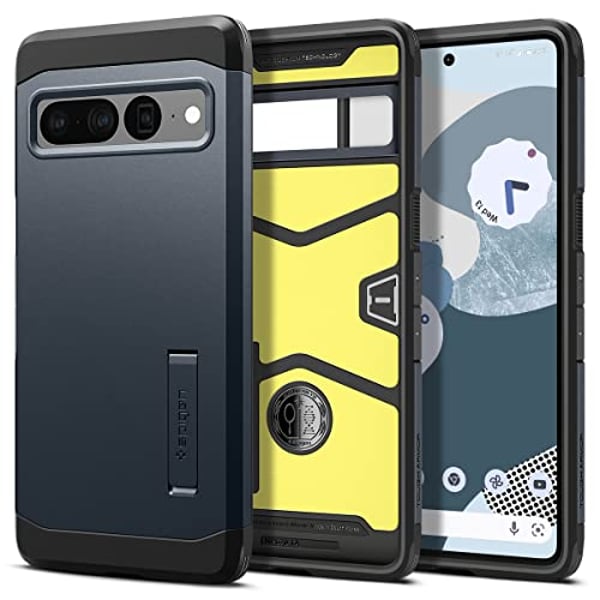 Spigen Tough Armor designed for Google Pixel 7 PRO case cover with Extreme Impact Foam - Metal Slate Spigen Tough Armor designed for Google Pixel 7 PRO case cover with Extreme Impact Foam - Metal Slate