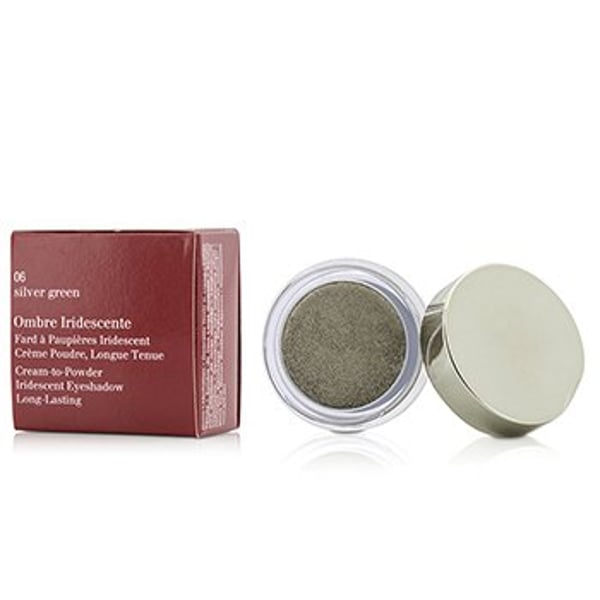 Clarins Ombre Iridescente Cream To Powder Iridescent Eyeshadow - #06 Sliver Green