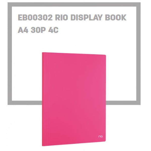 Deli Rio Display Book A4 30p 4c Deli Rio Display Book A4 30p 4c