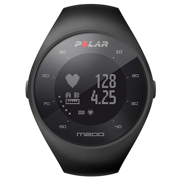 Polar M200 GPS Running Watch Black