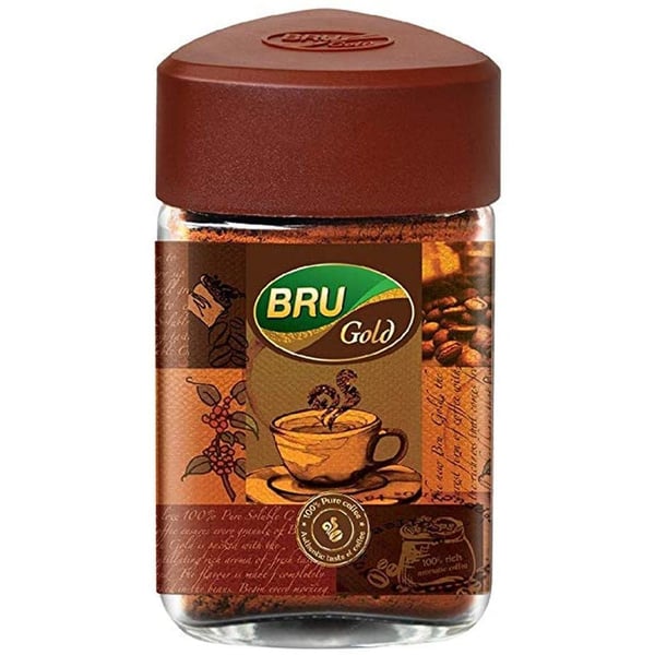 Bru Gold Instant Coffee, Bottle 100gm