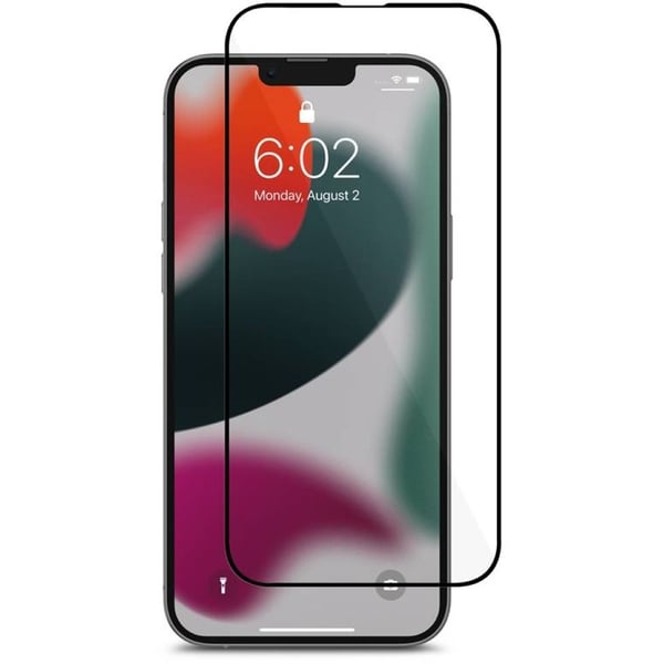 Moshi Airfoil Pro Tempered Glass Screen Protector Clear/Black iPhone 13 Pro Max Moshi Airfoil Pro Tempered Glass Screen Protector Clear/Black iPhone 13 Pro Max