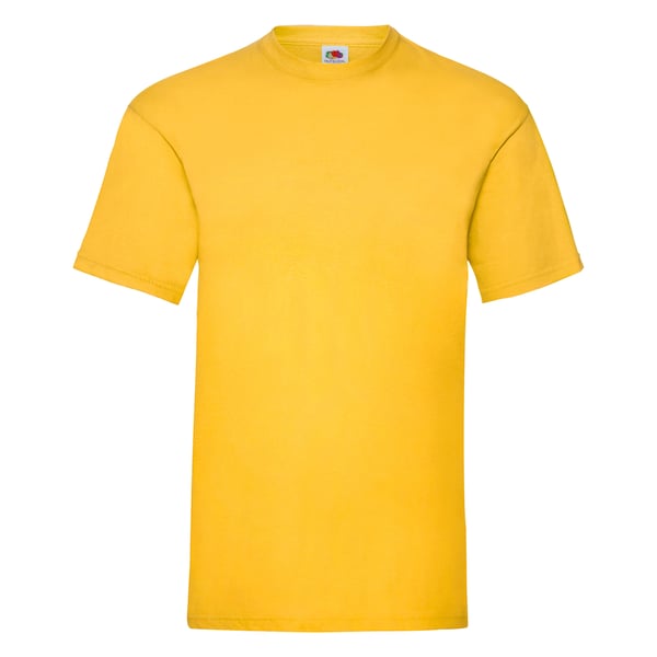 Fruit Of The Loom Valueweight T Shirt Sunflower Large price in