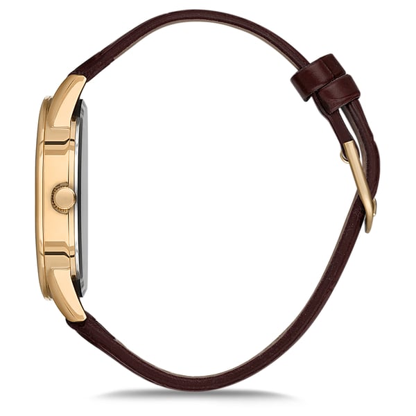 Omax Classic Series Brown Leather Analog Watch For Men JD01G15I Omax Classic Series Brown Leather Analog Watch For Men JD01G15I