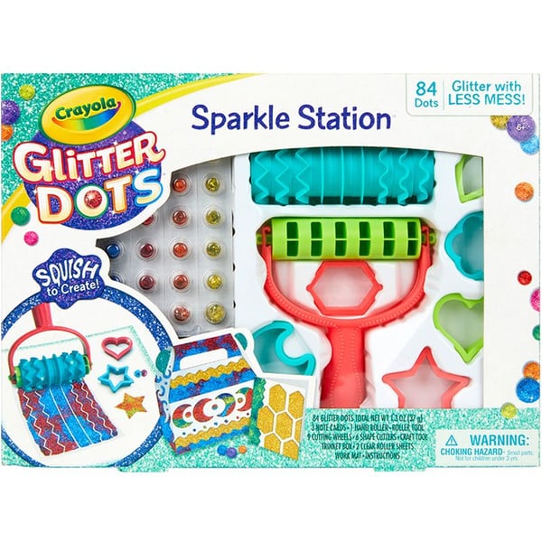 Crayola Glitter Dots Sparkle Station-84 Dots Crayola Glitter Dots Sparkle Station-84 Dots