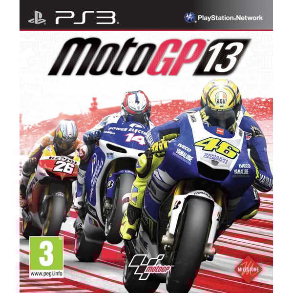 PS3 Moto GP 13 Game + Move Wheel