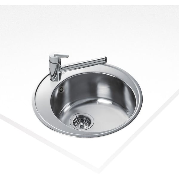 TEKA CENTROVAL 1B Inset Stainless Steel Sink
