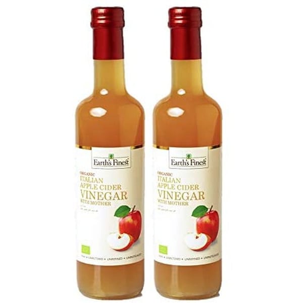 اشترِ Earths Finest Organic Apple Cider Vinegar with Mother 500ml (Pack