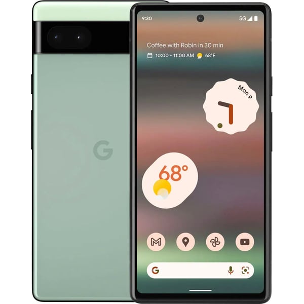 Google Pixel 6a 6GB 128GB 5G Single Sim Smartphone Sage - International Version Google Pixel 6a 6GB 128GB 5G Single Sim Smartphone Sage - International Version