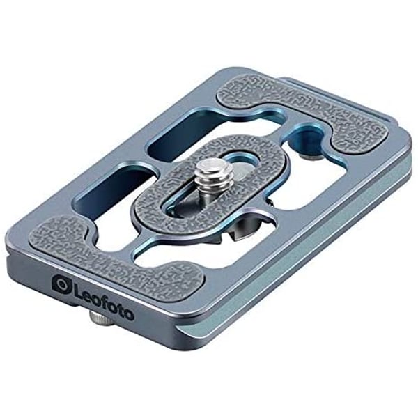 Leofoto Np-65t (blue) Titanium Np Series Qr Thickness Plate With Wide D Stainless Steel Screw/arca-swiss Dovetail Leofoto Np-65t (blue) Titanium Np Series Qr Thickness Plate With Wide D Stainless Steel Screw/arca-swiss Dovetail