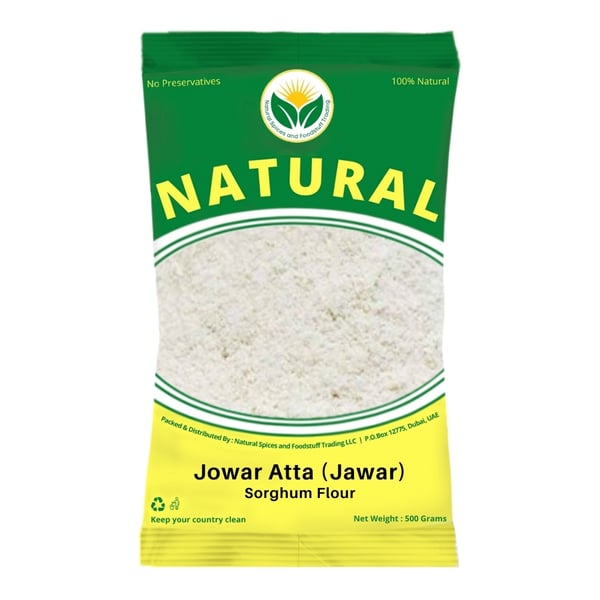 Natural Jowar Chakki Fresh Atta (jawar) 5kg