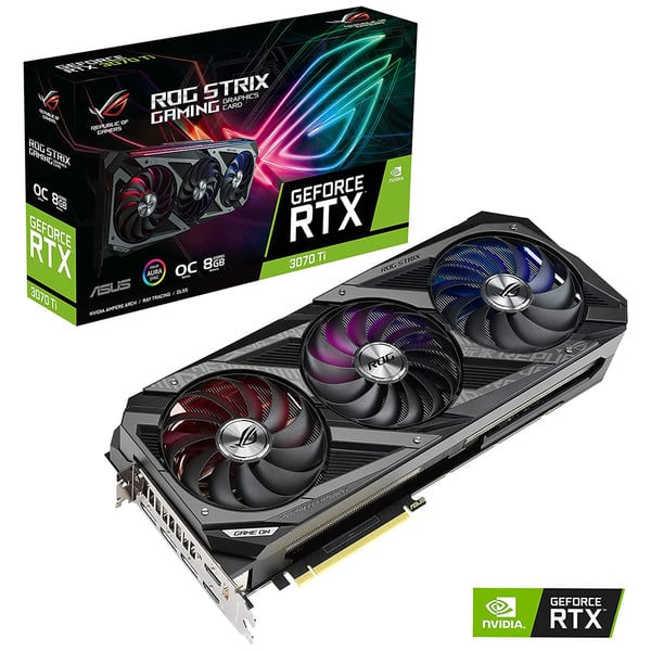Asus Vga Rtx 3070ti 8gb Ddr6 Strix Oc Gaming 90yv0gw0-m0na00