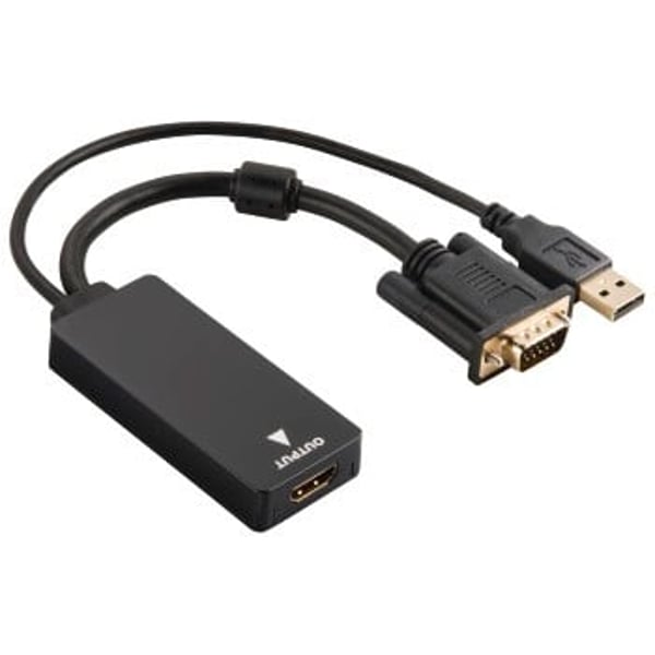 Hama 54547 VGA/USB To HDMI Adapter