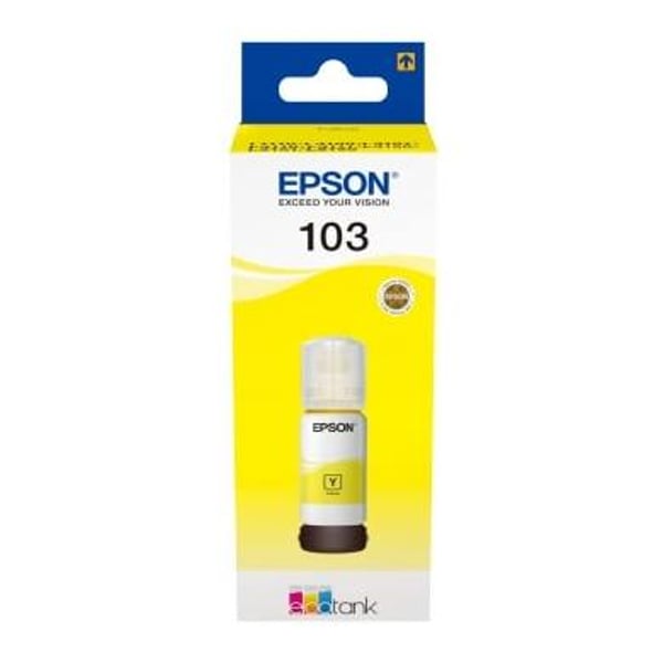 Epson 103 EcoTank Yellow ink bottle 65ml C13T00S44A Epson 103 EcoTank Yellow ink bottle 65ml C13T00S44A
