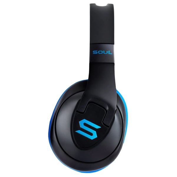 Soul SX31BU X-TRA Performance Bluetooth Over-Ear Headphones for Sports Blue Soul SX31BU X-TRA Performance Bluetooth Over-Ear Headphones for Sports Blue