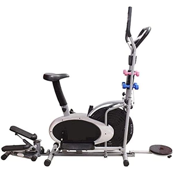 ألتيماكس جهاز تدريب Elliptical Orbitrack Bike Orbitrac Cross مع ستيبر، وأثقال تويستر، ودراجة تمارين للاستخدام المنزلي، ودراجة رياضية منزلية (5 في 1)