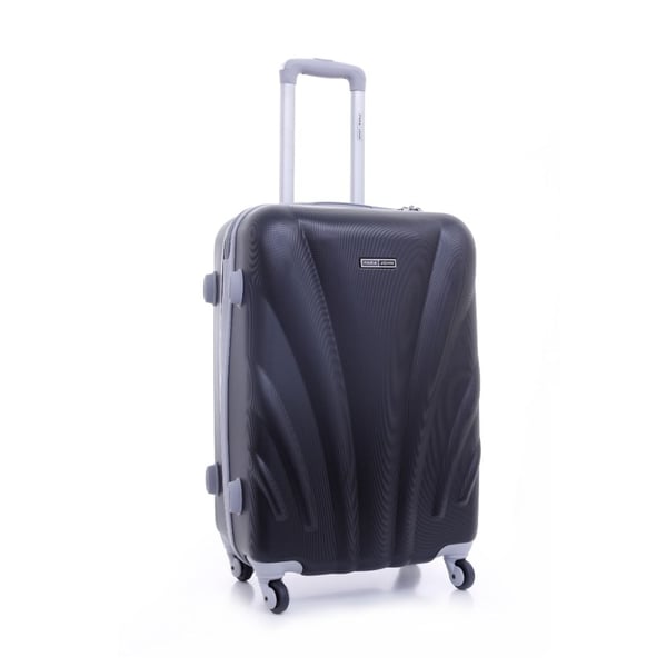 Para John ABS Luggage Travel Trolley With 4 Wheels 3pcs Set Black Para John ABS Luggage Travel Trolley With 4 Wheels 3pcs Set Black