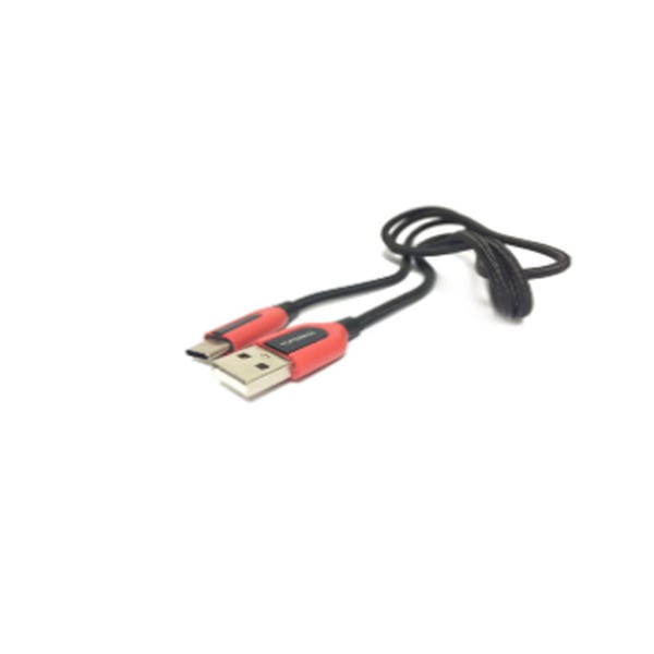 Tutonica USB To Lightning Cable 1meter Black/Red -Type C