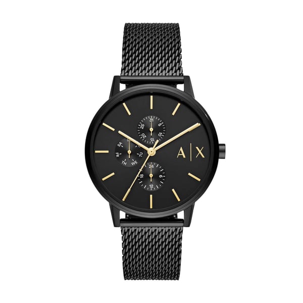 Armani Exchange Cayde Black Stainless Steel Men Watch AX2716