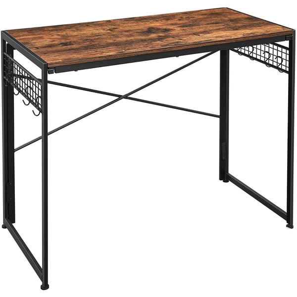 Buy Mahmayi Computer Folding Desk 39 inch Writing Desk With 8