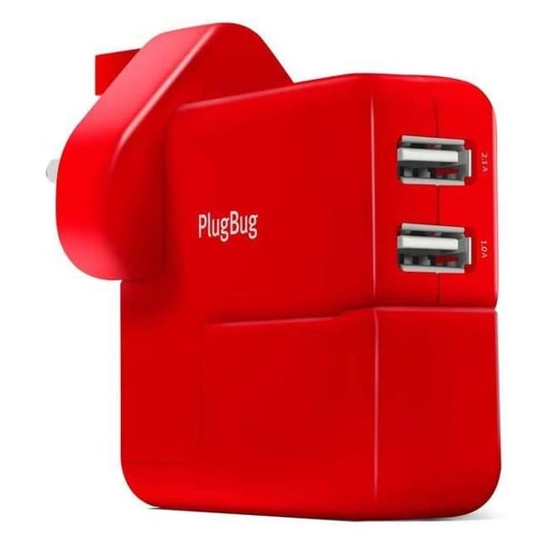 Twelve South PlugBug Duo For Macbook Red TS-12-1706 Twelve South PlugBug Duo For Macbook Red TS-12-1706