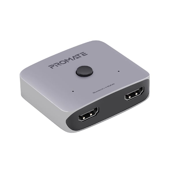 Promate 4K HDMI Switch Splitter with Built-In Switch Button and High Bandwidth Speed, Switch-HDMI Promate 4K HDMI Switch Splitter with Built-In Switch Button and High Bandwidth Speed, Switch-HDMI