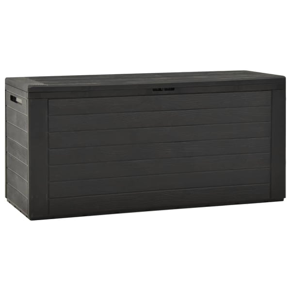 vidaXL Garden Storage Box Anthracite 116x44x55 cm vidaXL Garden Storage Box Anthracite 116x44x55 cm