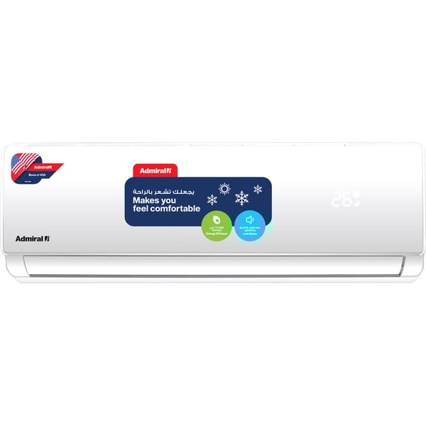 Admiral Split Air Conditioner 2 Ton, Rotary Compressor Ac, 24000 Btu Unit, White ADS24T3T3CPCA Admiral Split Air Conditioner 2 Ton, Rotary Compressor Ac, 24000 Btu Unit, White ADS24T3T3CPCA