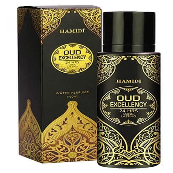 Buy Hamidi Water Perfume Oud Excellency 30ml Online in UAE Sharaf DG