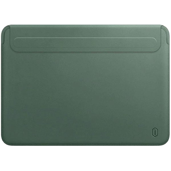 Wiwu Skin Pro II PU Leather Sleeve Midnight Green MacBook 13.3inch
