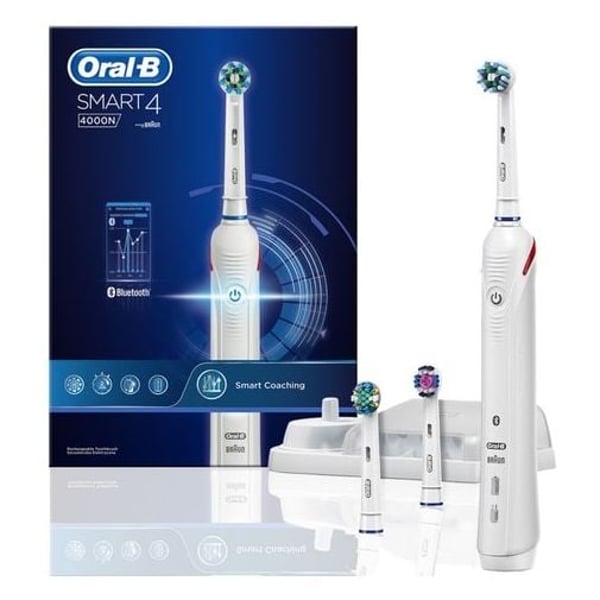 Braun Oral-B Smart 4 4000N Electric Toothbrush Black D6015253