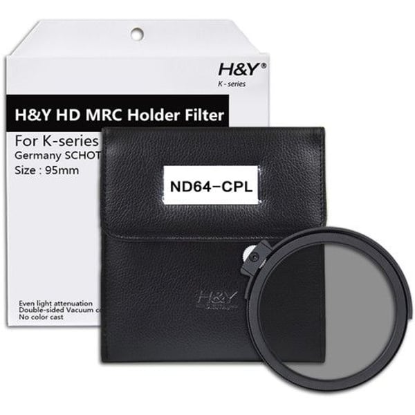 H&Y Filters Drop-in ND64CPL Filter 95mm