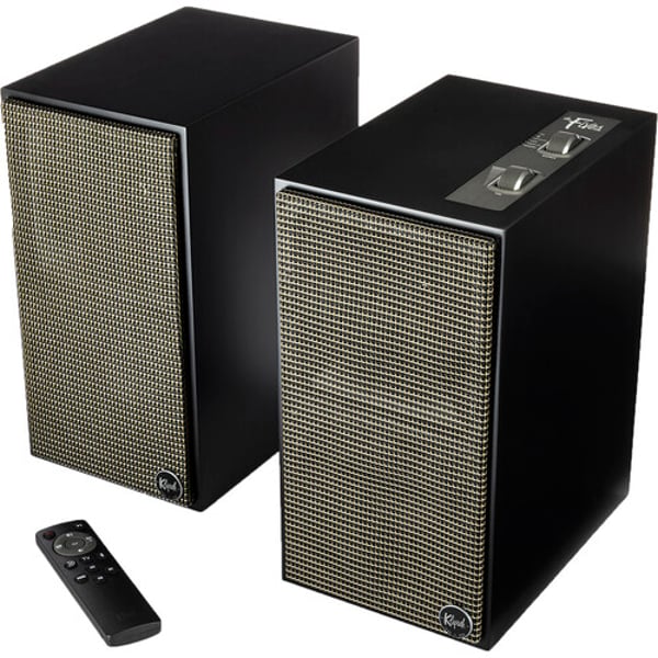 Klipsch The Fives Heritage Wireless 2-way Powered Bluetooth Bookshelf Speakers (matte Black, Pair) Klipsch The Fives Heritage Wireless 2-way Powered Bluetooth Bookshelf Speakers (matte Black, Pair)