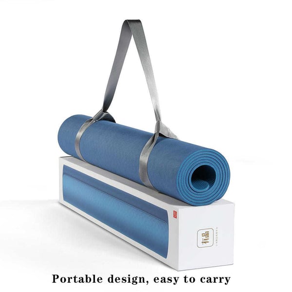 Xiaomi Yunmai Tpe Yoga Mat 6mm Floor Exercise Workout Mat | Environmental Gymnastics Fitness Rubber Mats For Beginner