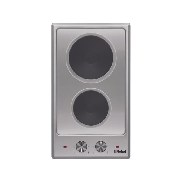 Buy Nobel Builtin Hobs Stainless Steel 30cm Hotplate 2 Hot Plate