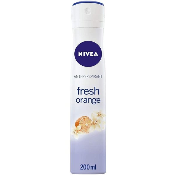 Nivea Fresh Orange Deodorant Spray For Women 200ml