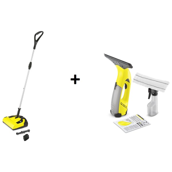 Buy Karcher Cordless Electric Broom+WVCLASSIC Window Vac K55 Online in