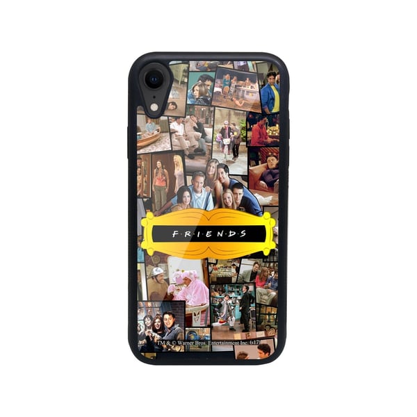 Friends Collage - Glass Case for iPhone XR