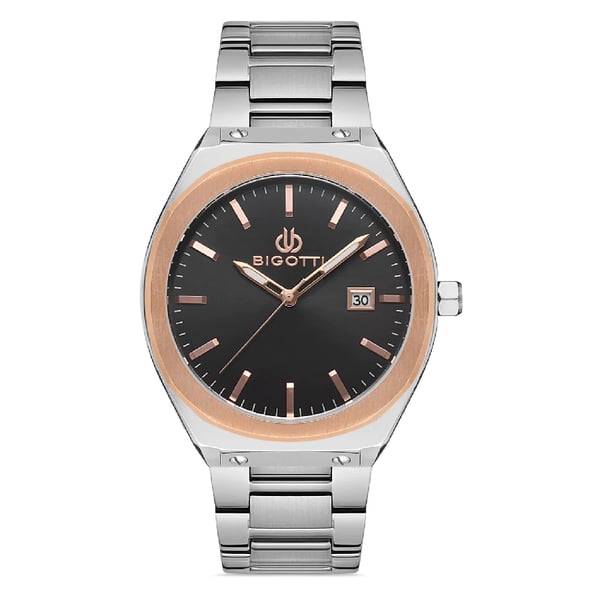 Bigotti Napoli Mens Stainless Steel Strap Watch - Bg.1.10323-3 Bigotti Napoli Mens Stainless Steel Strap Watch - Bg.1.10323-3