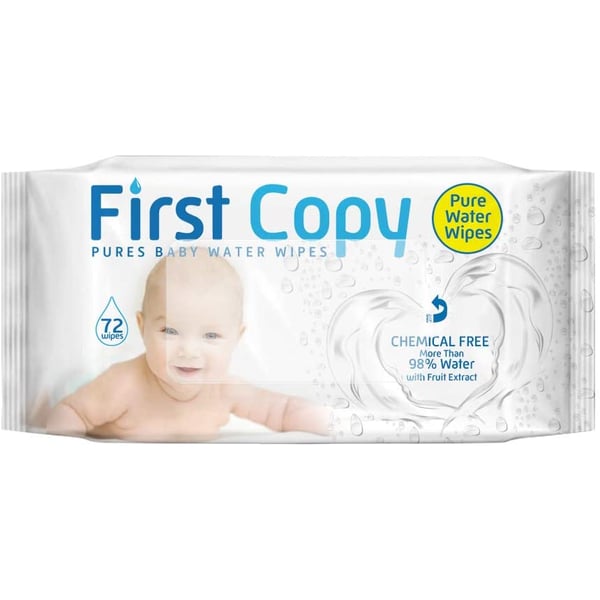 Vibrant's First Copy Water Wipes Purest Baby Wipes(72 Wipes)