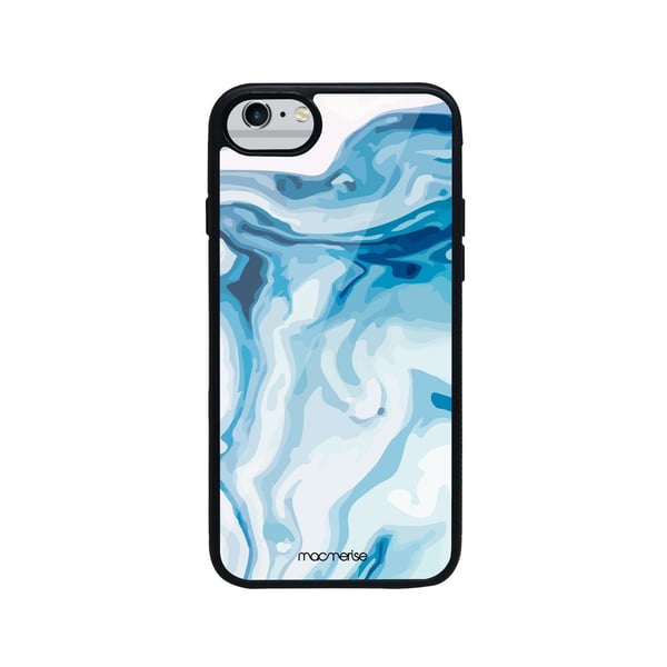 Macmerise Liquid Funk Turquoise - Glass Phone Case For Iphone 6s