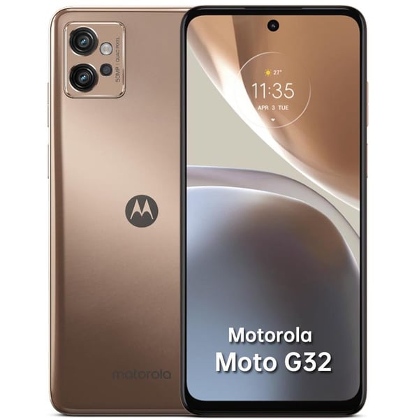 Moto G32 128GB Rose Gold 4G Dual Sim Smartphone Moto G32 128GB Rose Gold 4G Dual Sim Smartphone
