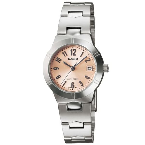 CASIO Women's Analog Pink Dial Watch - LTP-1241D-4A3 CASIO Women's Analog Pink Dial Watch - LTP-1241D-4A3
