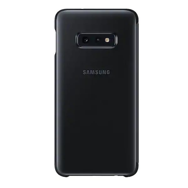 Samsung Clear View Flip Case Black For Galaxy S10e Samsung Clear View Flip Case Black For Galaxy S10e