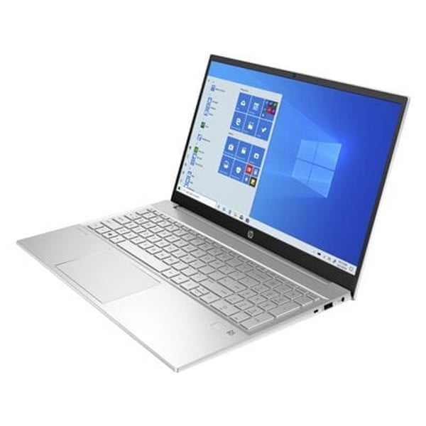 HP Pavilion 15-eg0042ne Laptop - Core i5 2.4GHz 8GB 512GB Shared Win10 15.6inch FHD Natural Silver English/Arabic Keyboard