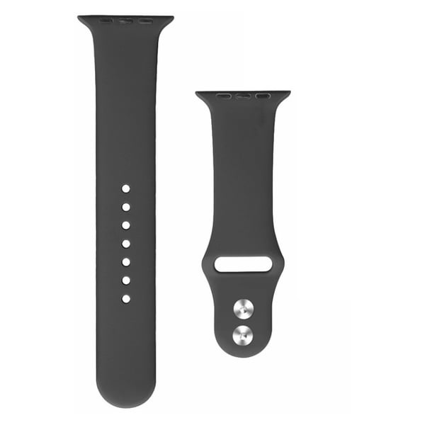 Maxguard Silicone Sports Strap 42/44mm Black For Apple Watch