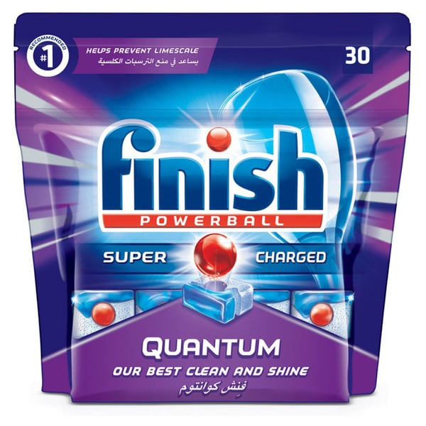Finish Dishwasher Detergent Quantum Max Tabs Original 30s price in